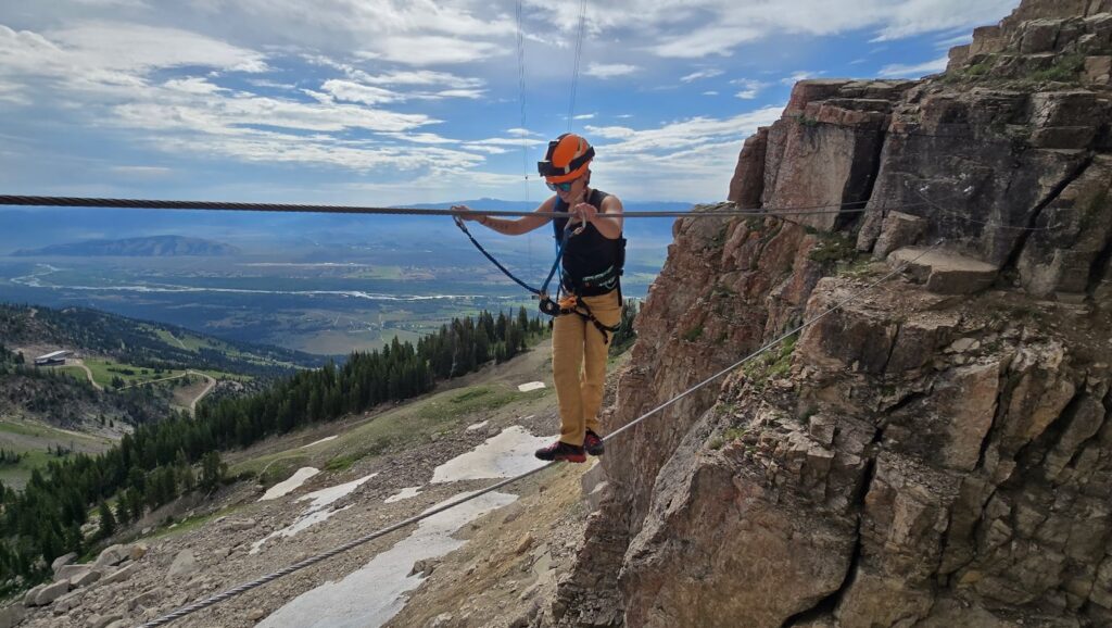 Jackson Hole’s Corbet’s Couloir Via Ferrata: A Climber’s Review